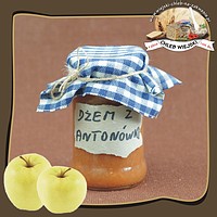 Naturalny dżem jabłkowy z antonówek